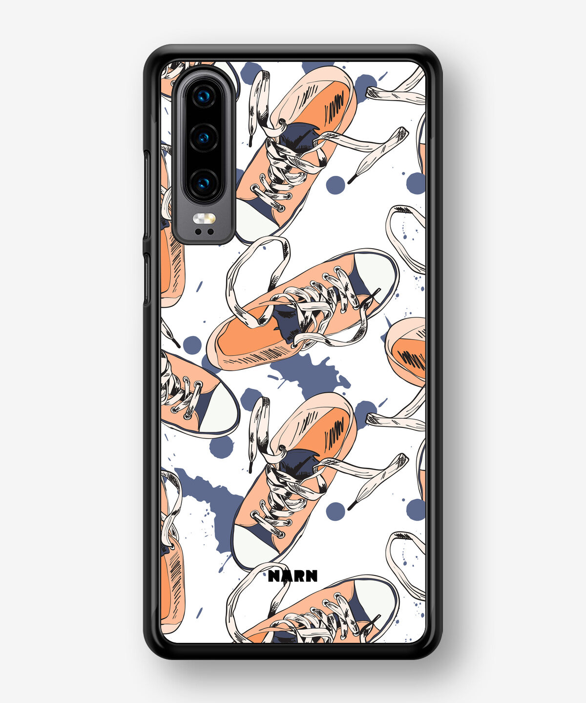 Huawei P30 Hard Case – Apricot Sneakers - View 1