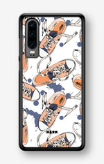 Huawei P30 Hard Case – Apricot Sneakers - View 1