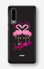 Huawei P30 Hard Case – Beach Flamingo - View 1