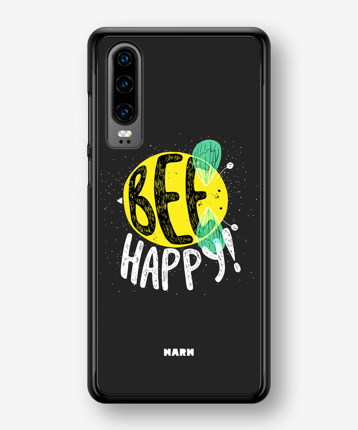 Huawei P30 Hard Case – BEE Happy - View 1