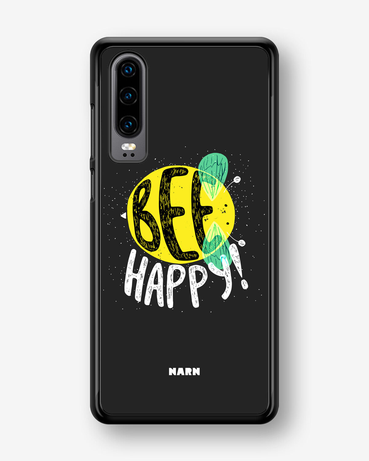 Huawei P30 Hard Case – BEE Happy - View 1