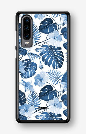 Huawei P30 Hard Case – Blue Tropics - View 1
