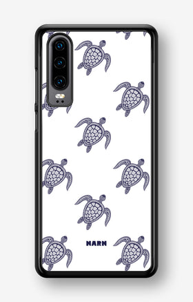 Huawei P30 Hard Case – Blue Turtles - View 1
