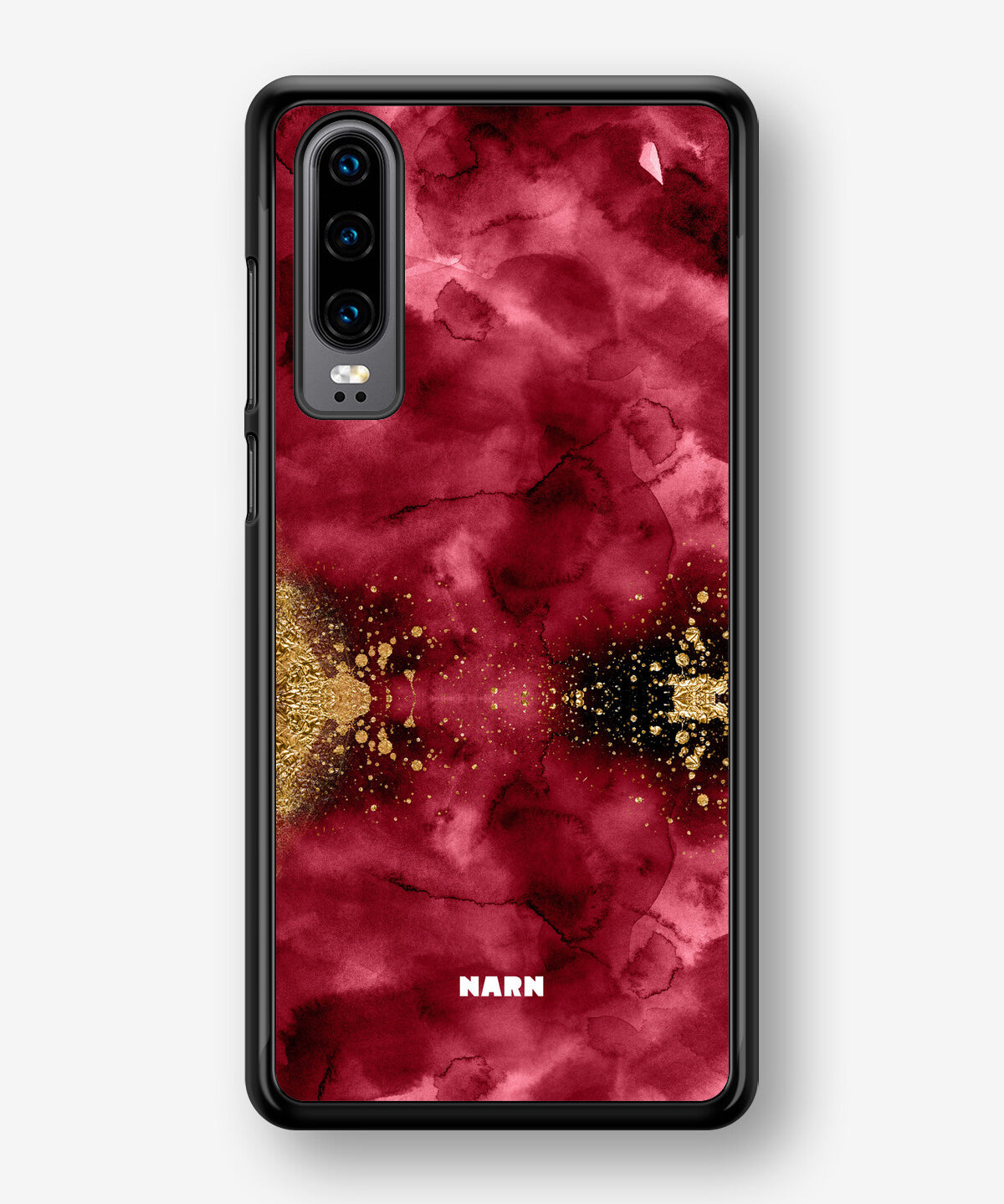 Huawei P30 Hard Case – Burgendy Shimmer - View 1