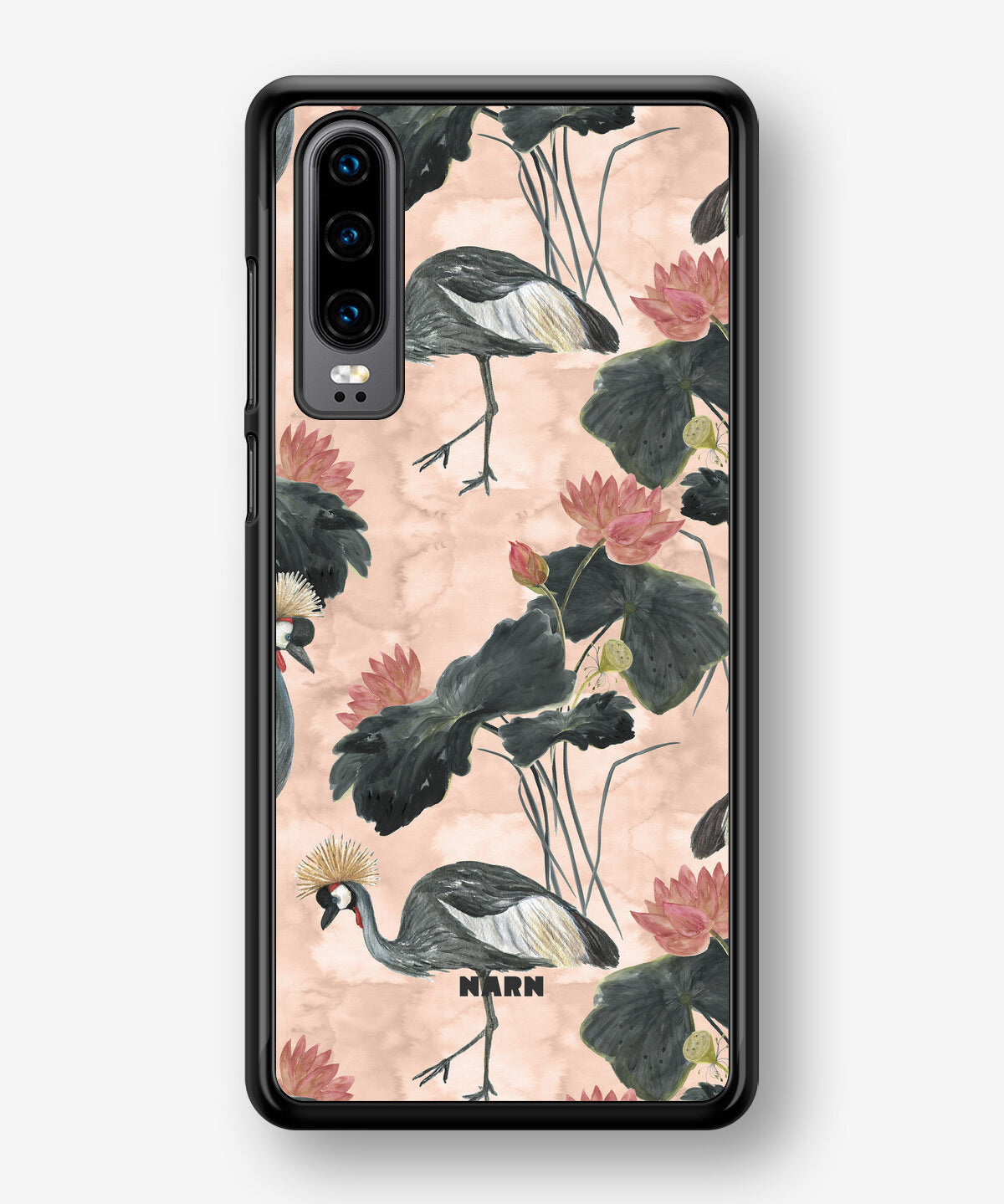 Huawei P30 Hard Case – Crowned Bird - View 1