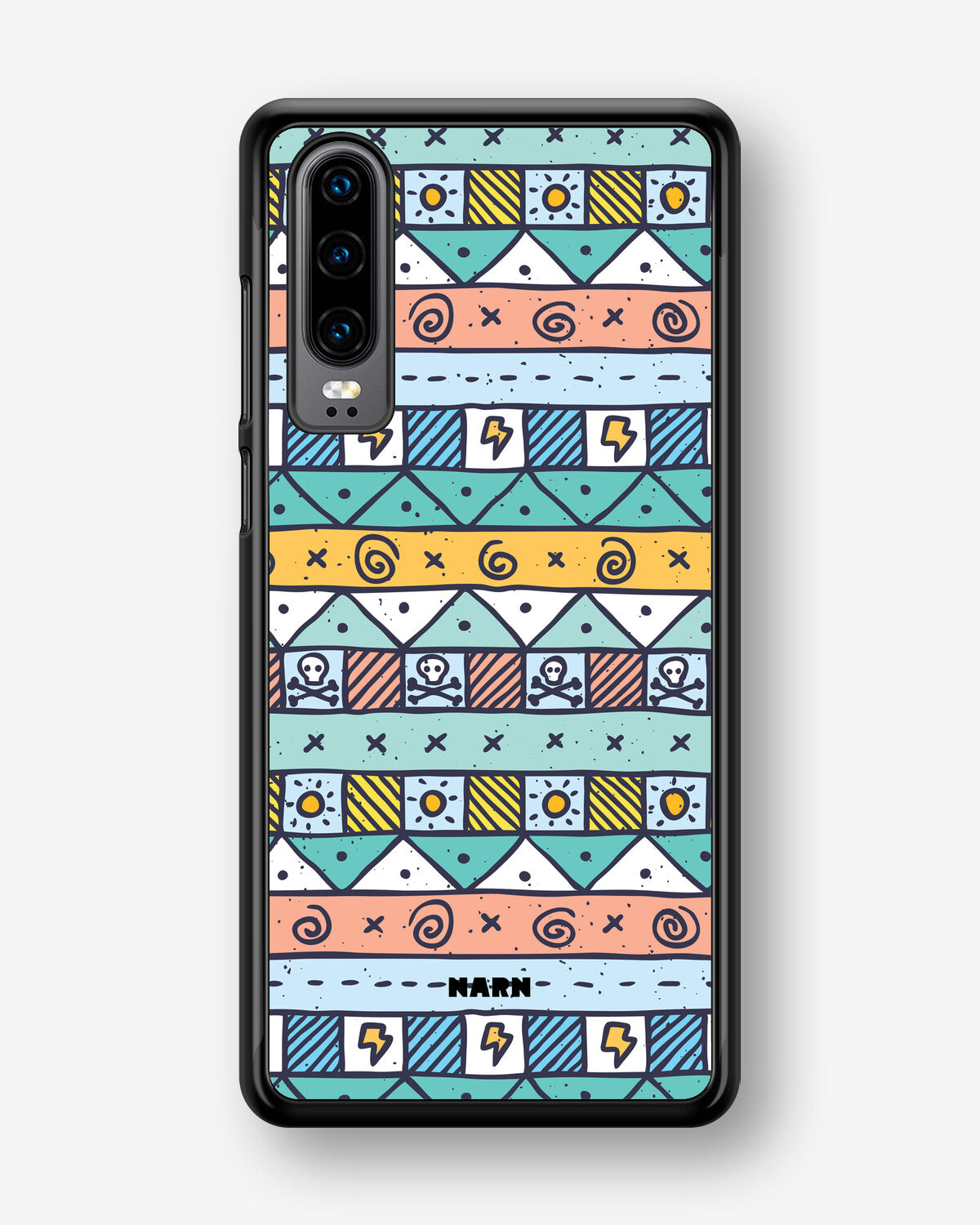 Huawei P30 Hard Case – Cute Pattern - View 1