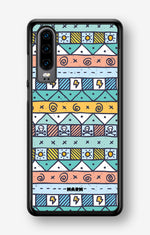 Huawei P30 Hard Case – Cute Pattern - View 1