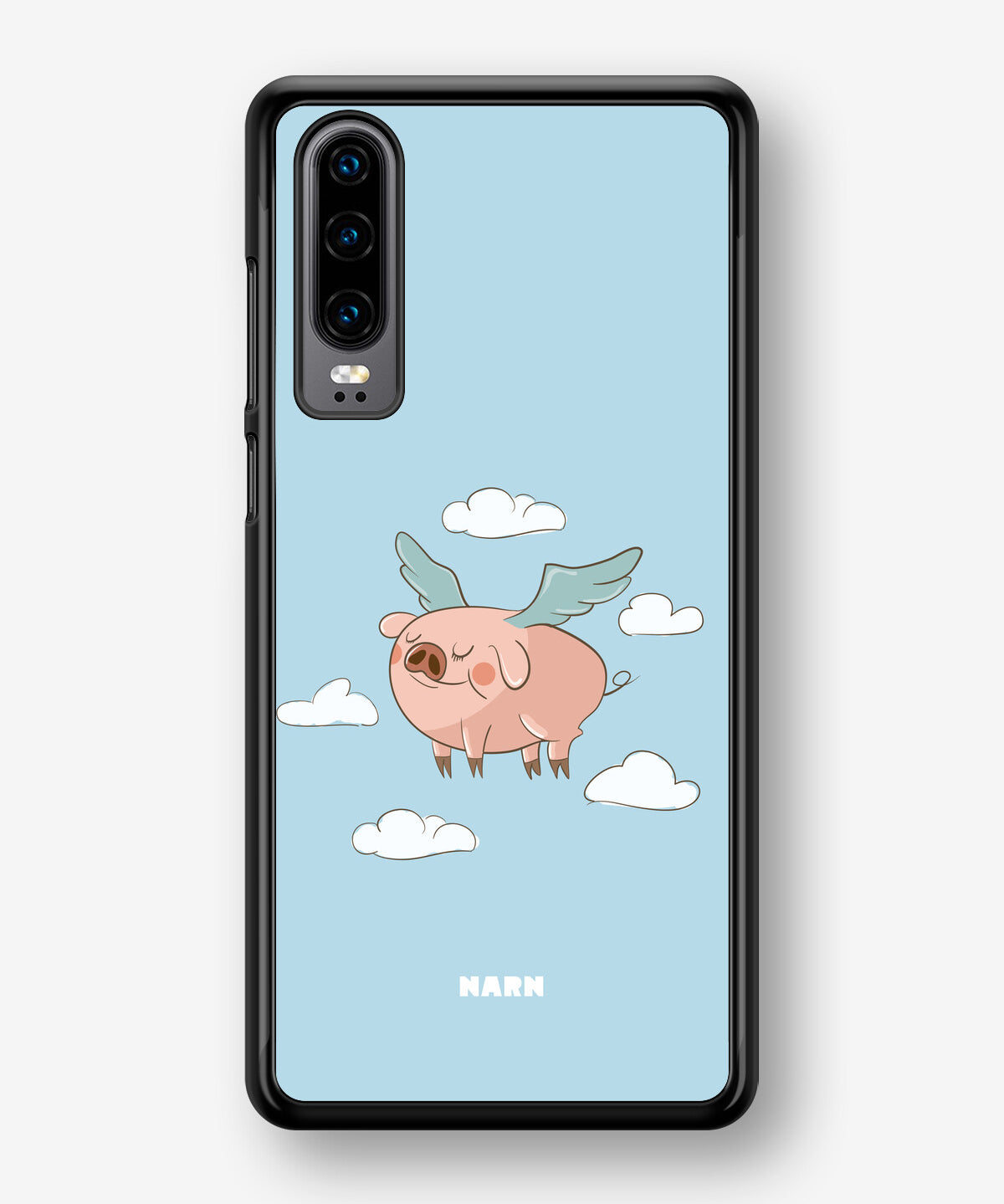 Huawei P30 Hard Case – Dreamy Pig - View 1