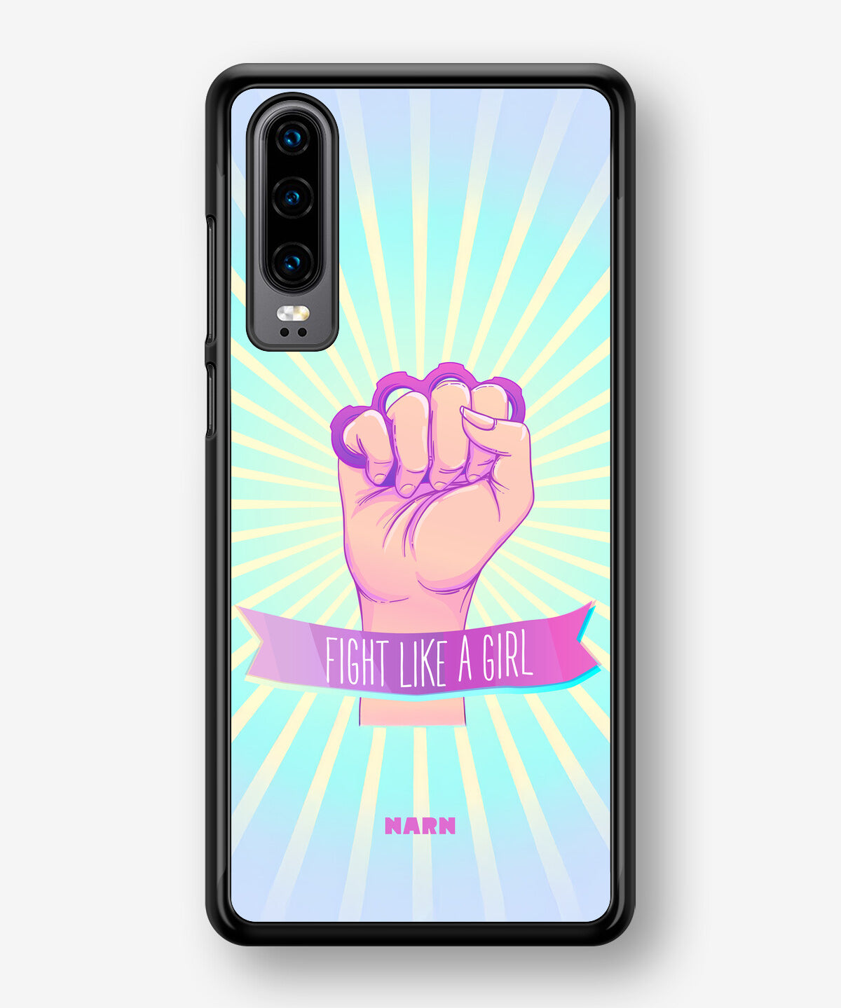 Huawei P30 Hard Case – Fight Like A Girl - View 1