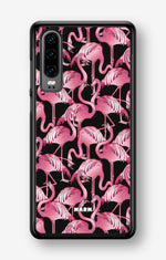 Huawei P30 Hard Case – Flamingos - View 1