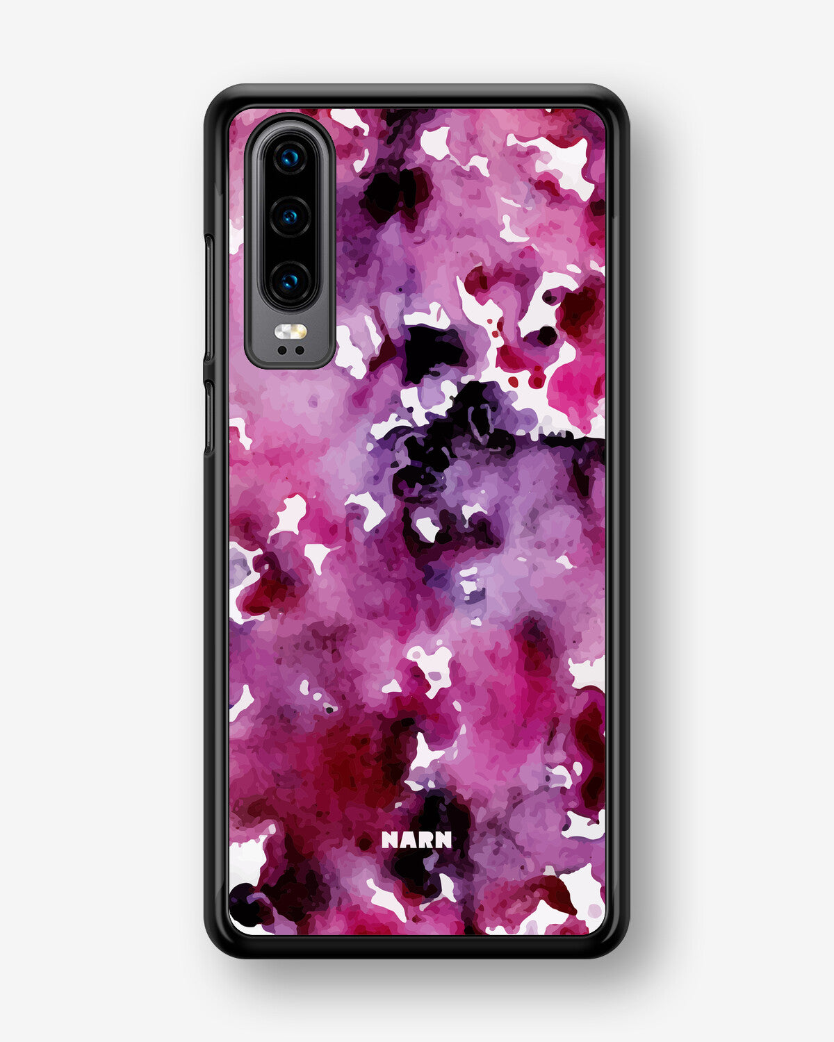 Huawei P30 Hard Case – Floral Splash - View 1