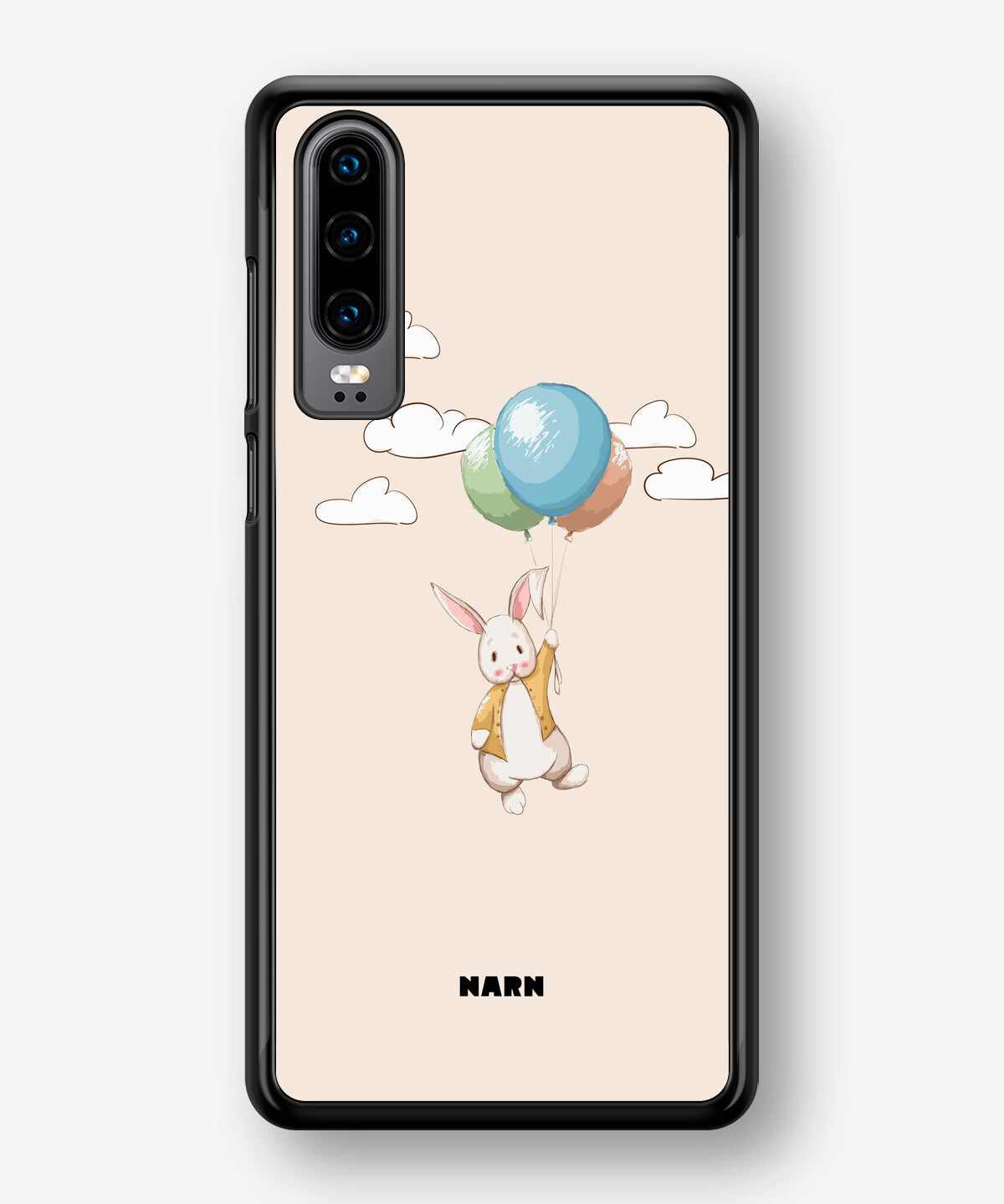 Huawei P30 Hard Case – Flying Rabbit - View 1