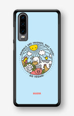 Huawei P30 Hard Case – Friends, Not Food - View 1