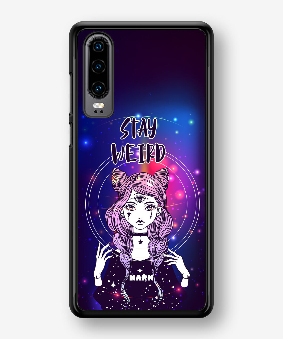 Huawei P30 Hard Case – Galactic Weird - View 1