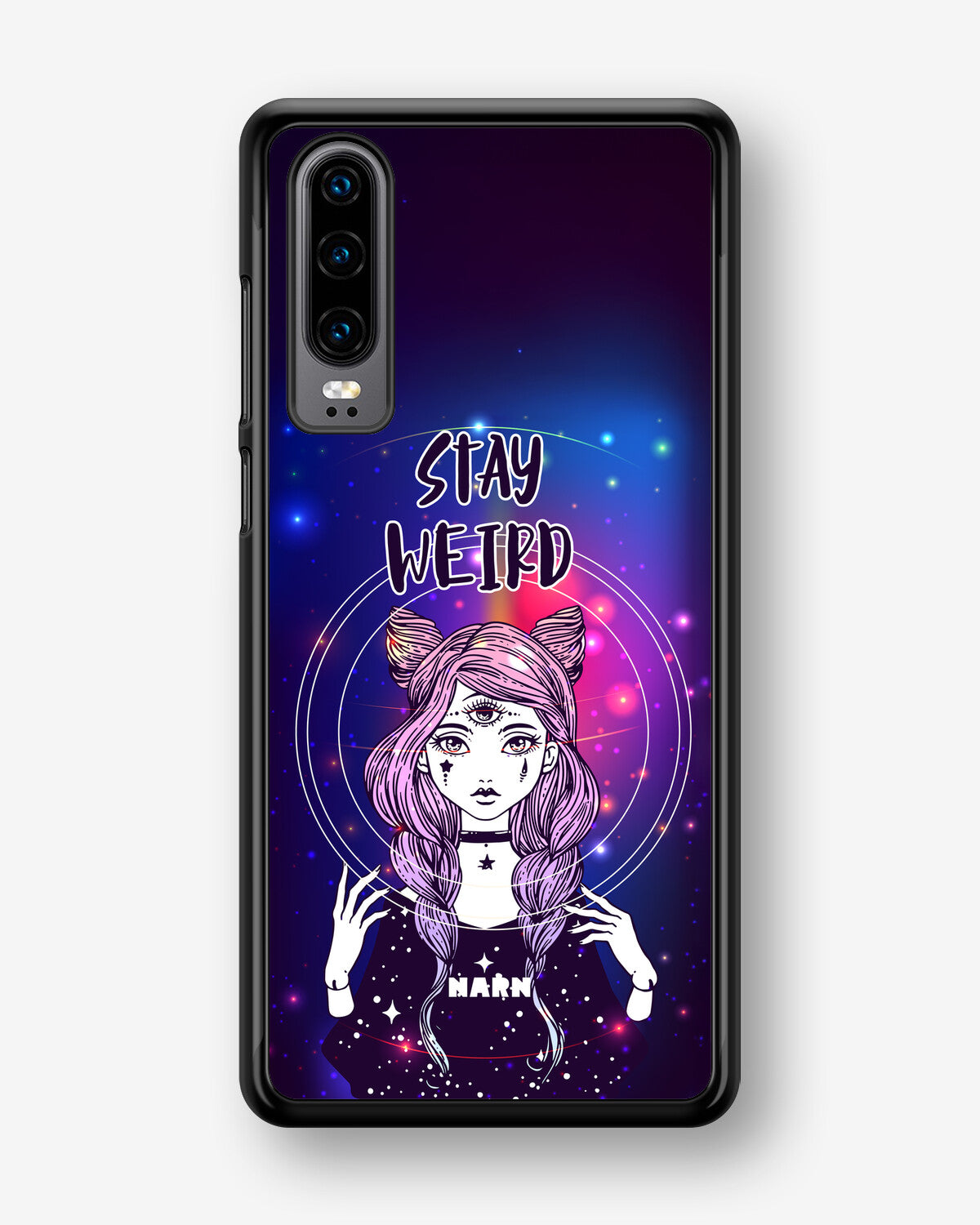 Huawei P30 Hard Case – Galactic Weird - View 1