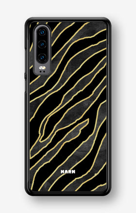 Huawei P30 Hard Case – Golden Zebra - View 1