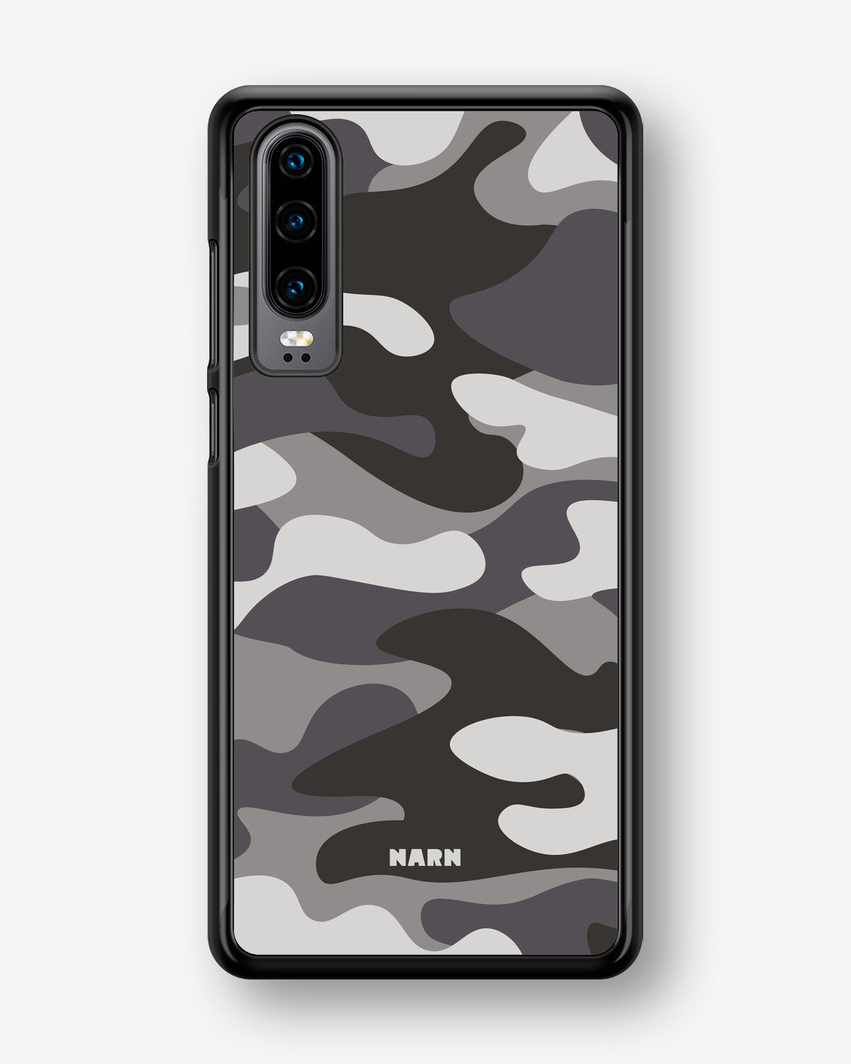 Huawei P30 Hard Case – Grey Camo - View 1