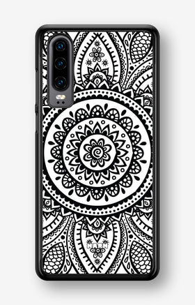 Huawei P30 Hard Case – Henna Mandala - View 1