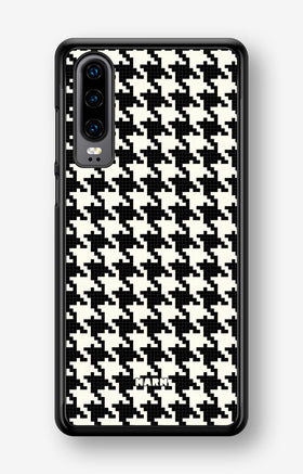 Huawei P30 Hard Case – Houndstooth - View 1