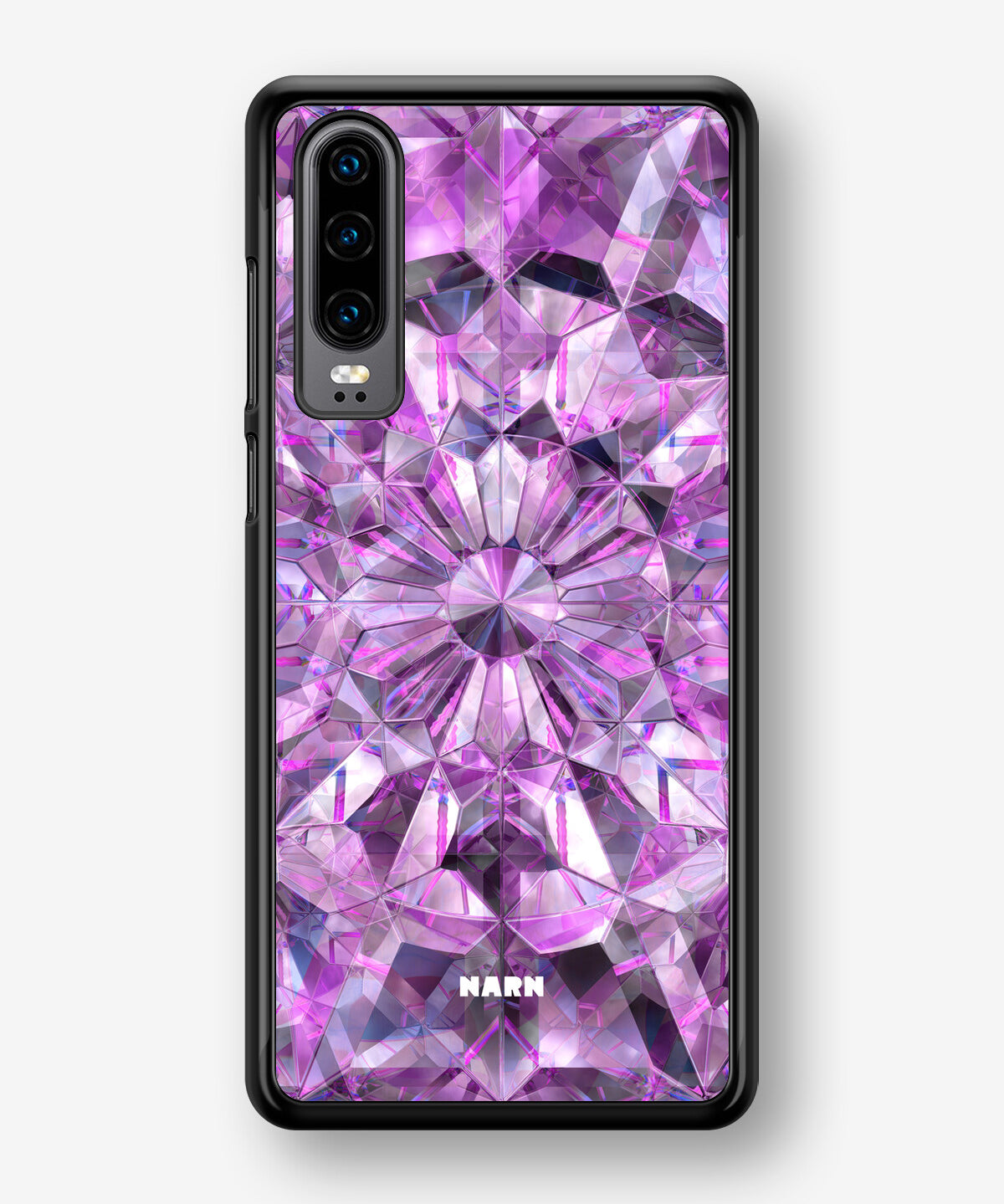 Huawei P30 Hard Case – Lavender Crystals - View 1