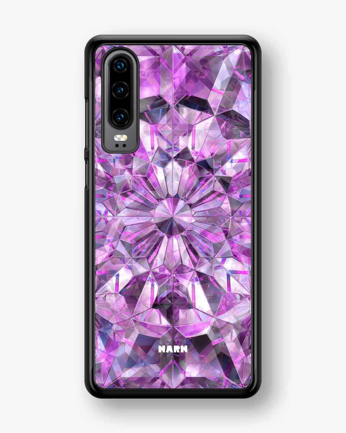 Huawei P30 Hard Case – Lavender Crystals - View 1