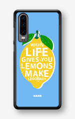 Huawei P30 Hard Case – Lemon Quote - View 1