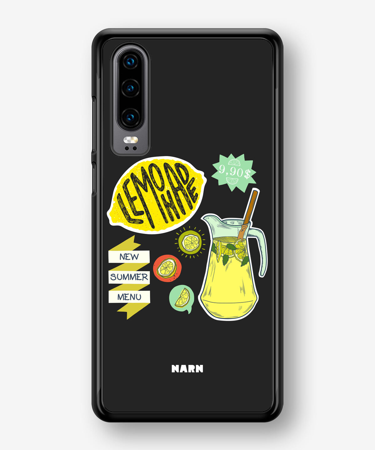 Huawei P30 Hard Case – Lemon Summer - View 1