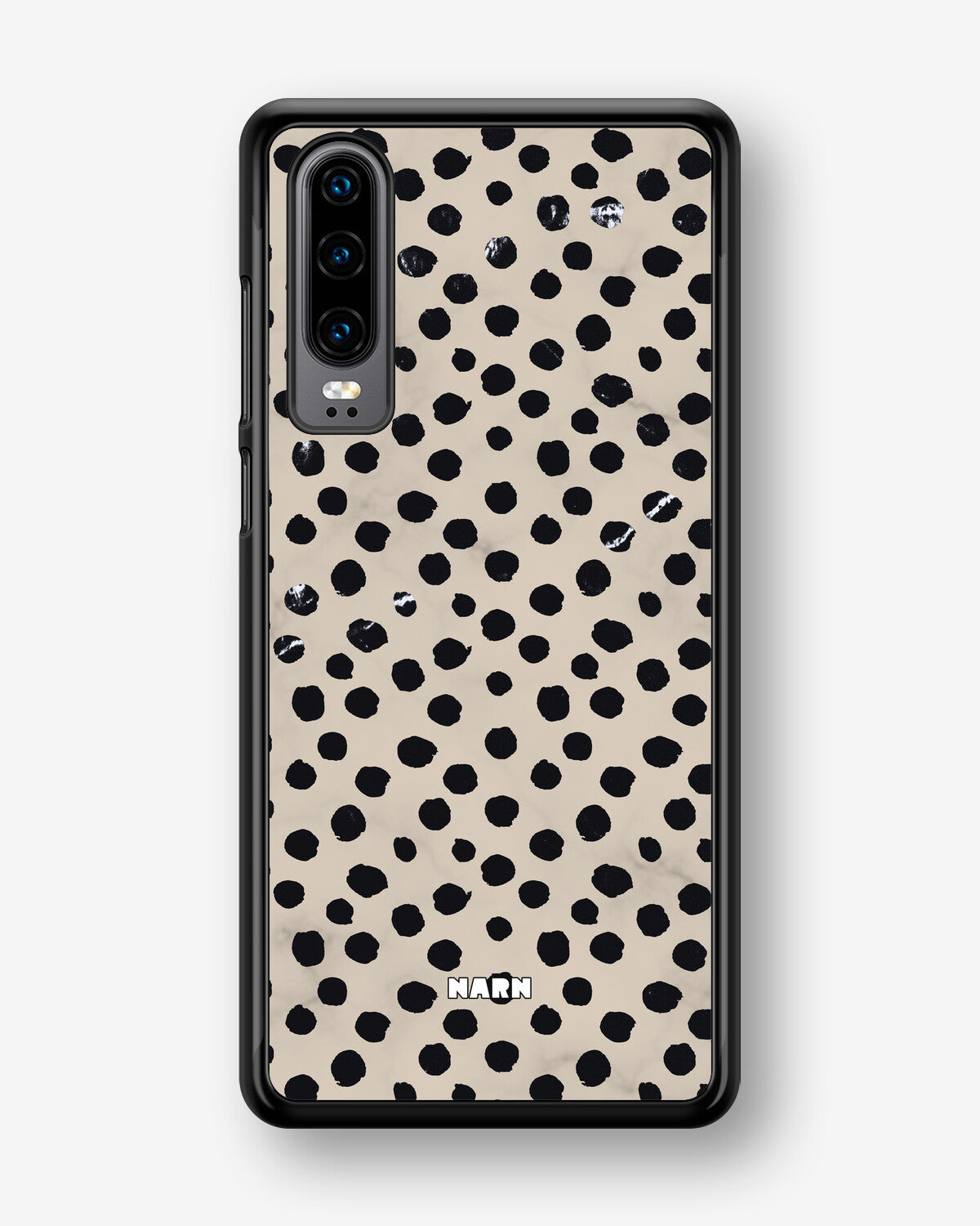 Huawei P30 Hard Case – Marble Dots - View 1