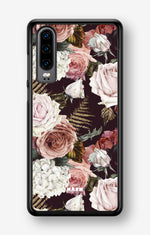 Huawei P30 Hard Case – Midnight Roses - View 1