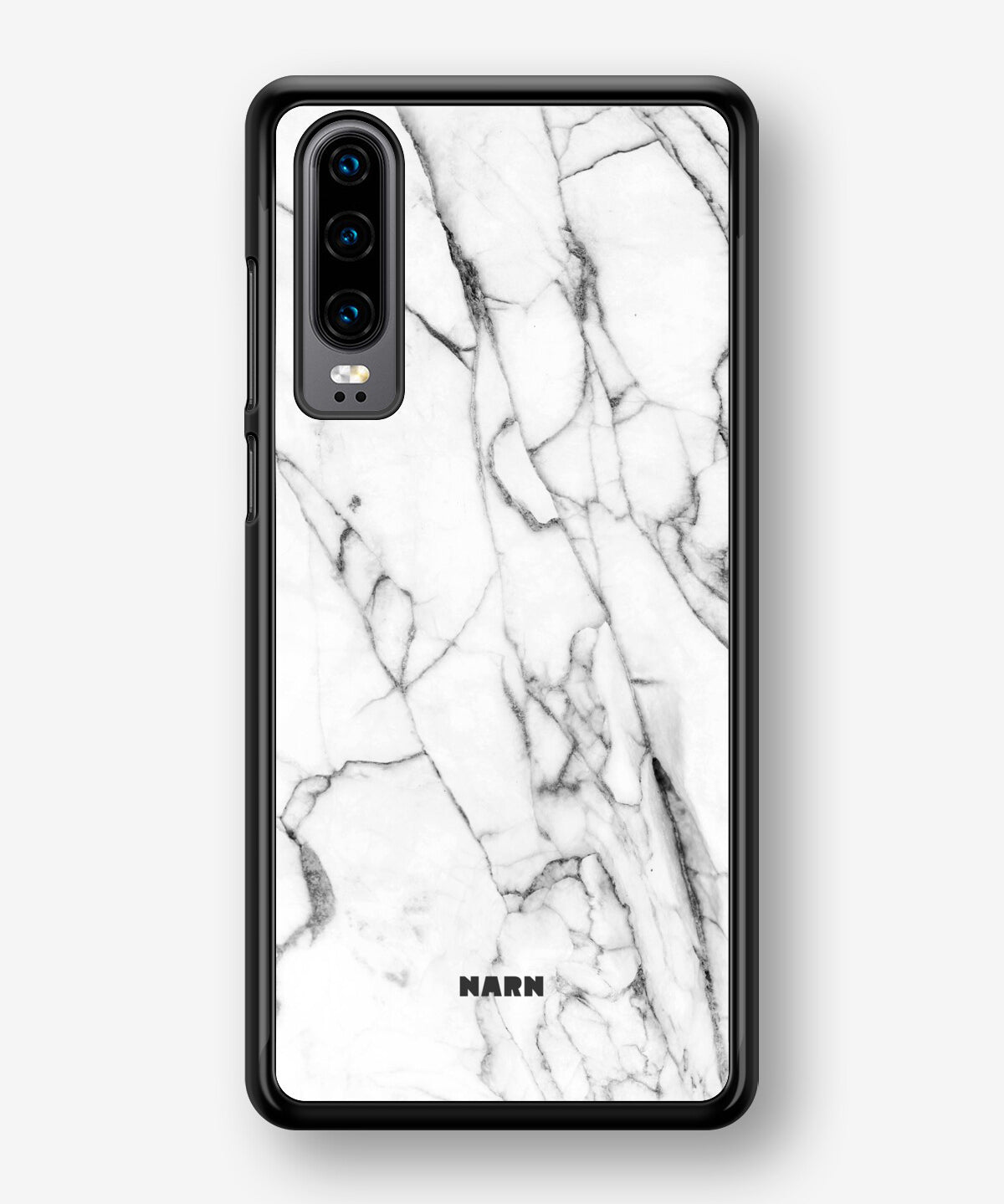 Huawei P30 Hard Case – Milky Marble - View 1