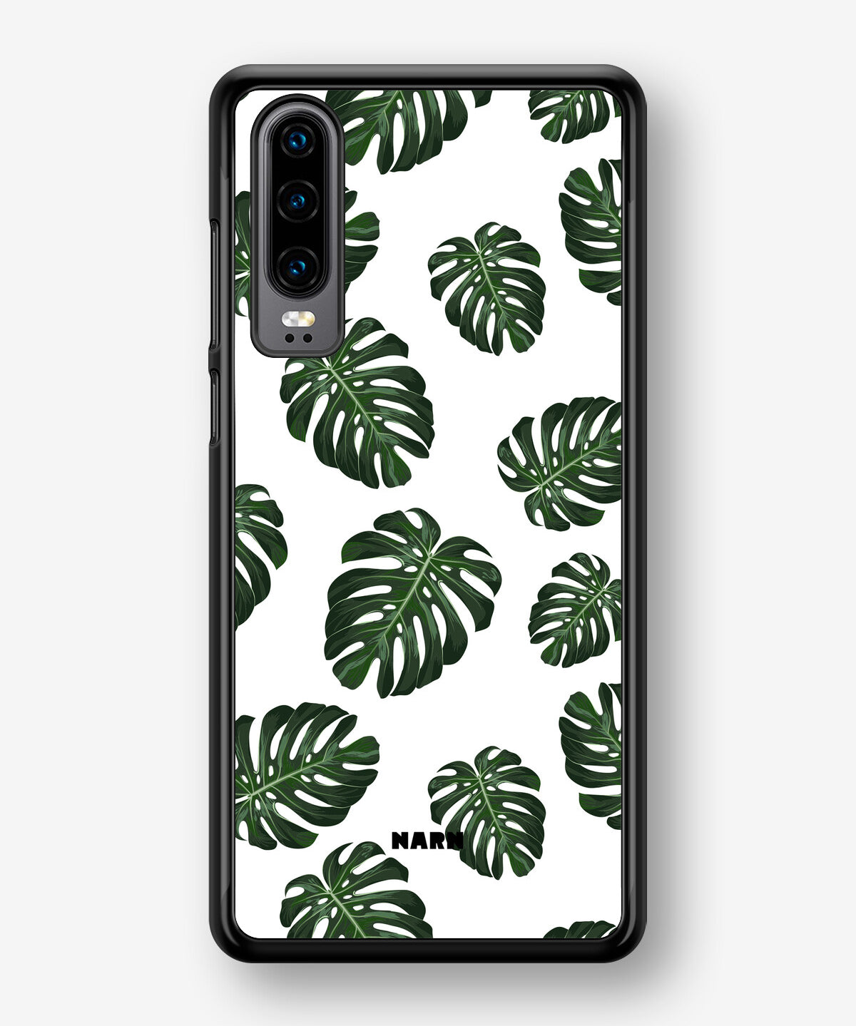 Huawei P30 Hard Case – Monstera Pattern - View 1