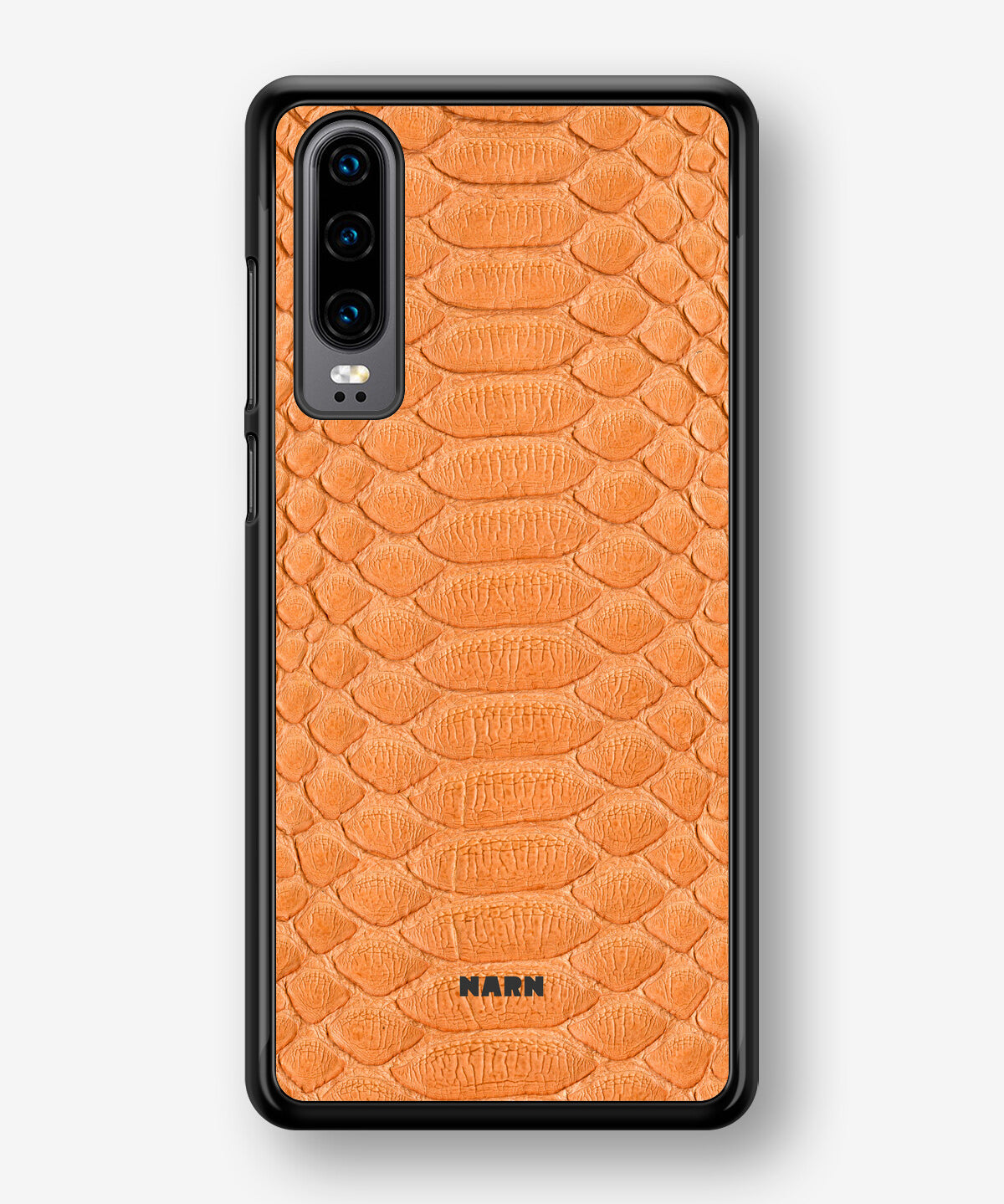 Huawei P30 Hard Case – Orange Snake - View 1