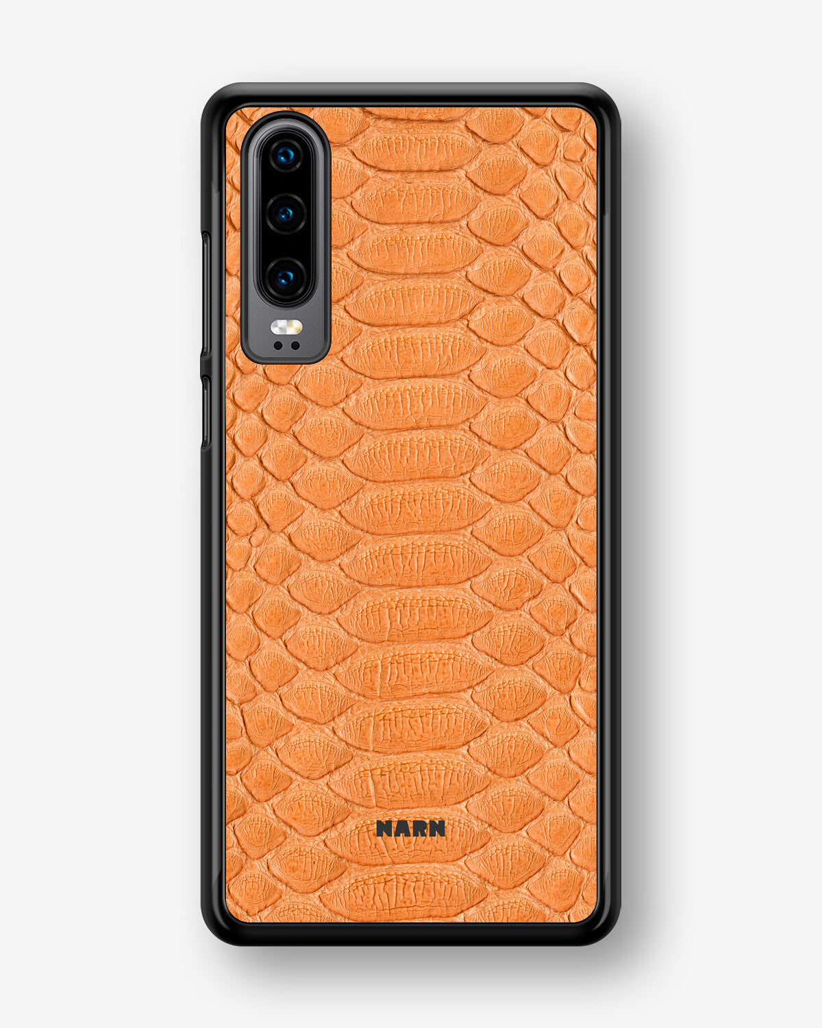 Huawei P30 Hard Case – Orange Snake - View 1