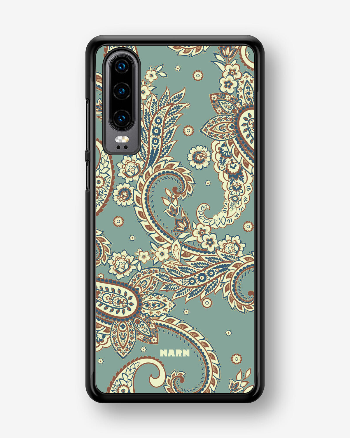 Huawei P30 Hard Case – Paisley Green - View 1