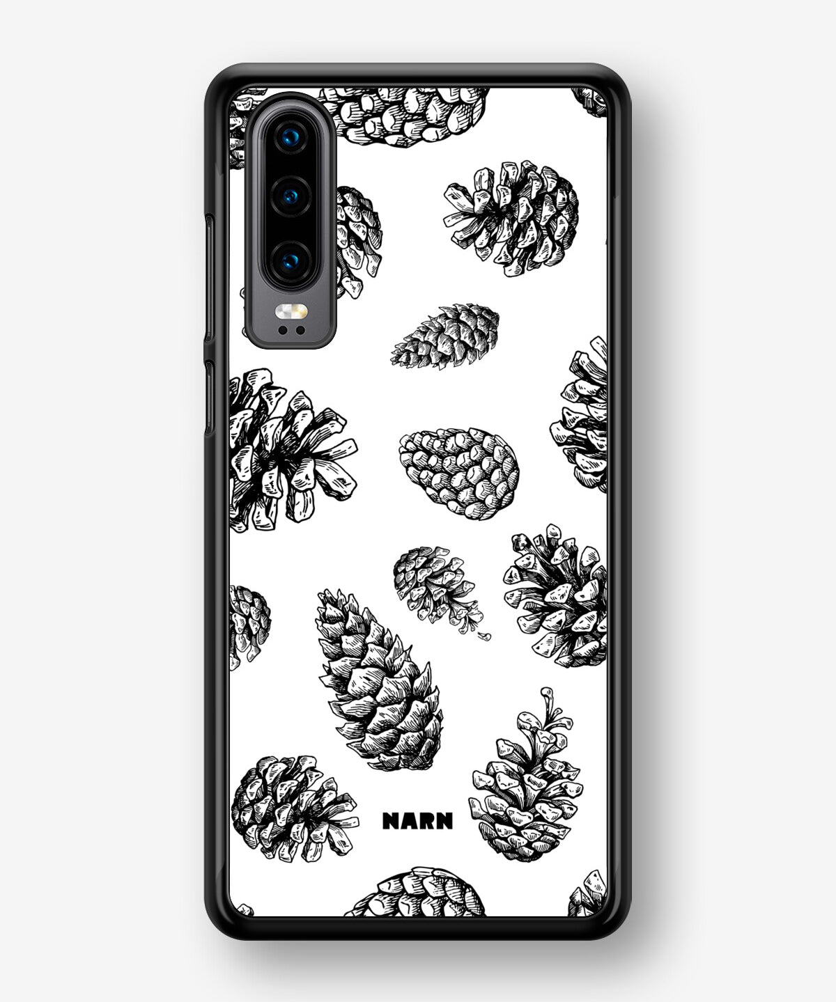 Huawei P30 Hard Case – Pine Cones - View 1