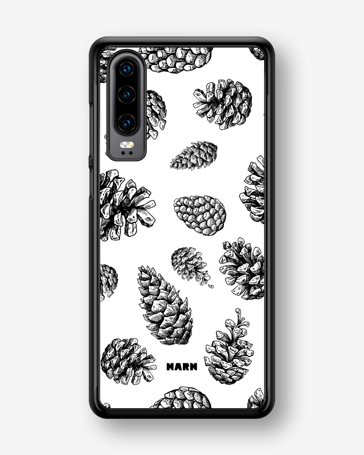 Huawei P30 Hard Case – Pine Cones - View 1