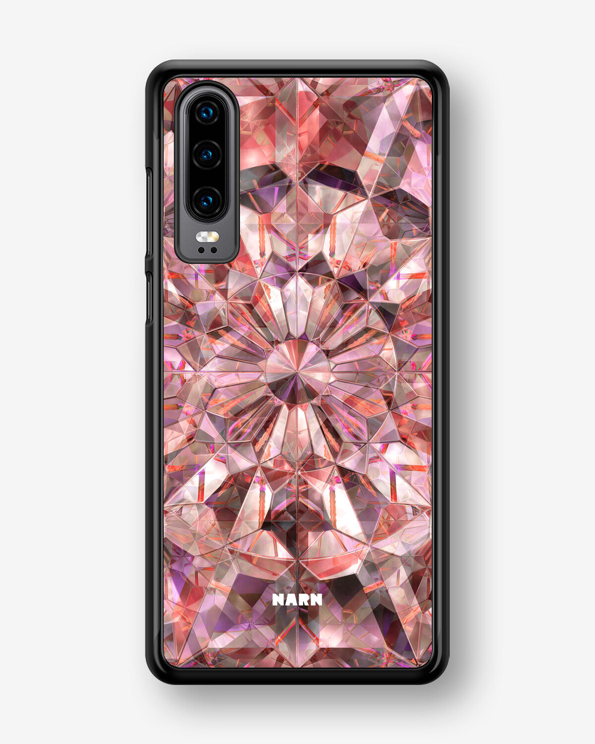 Huawei P30 Hard Case – Pink Crystals - View 1