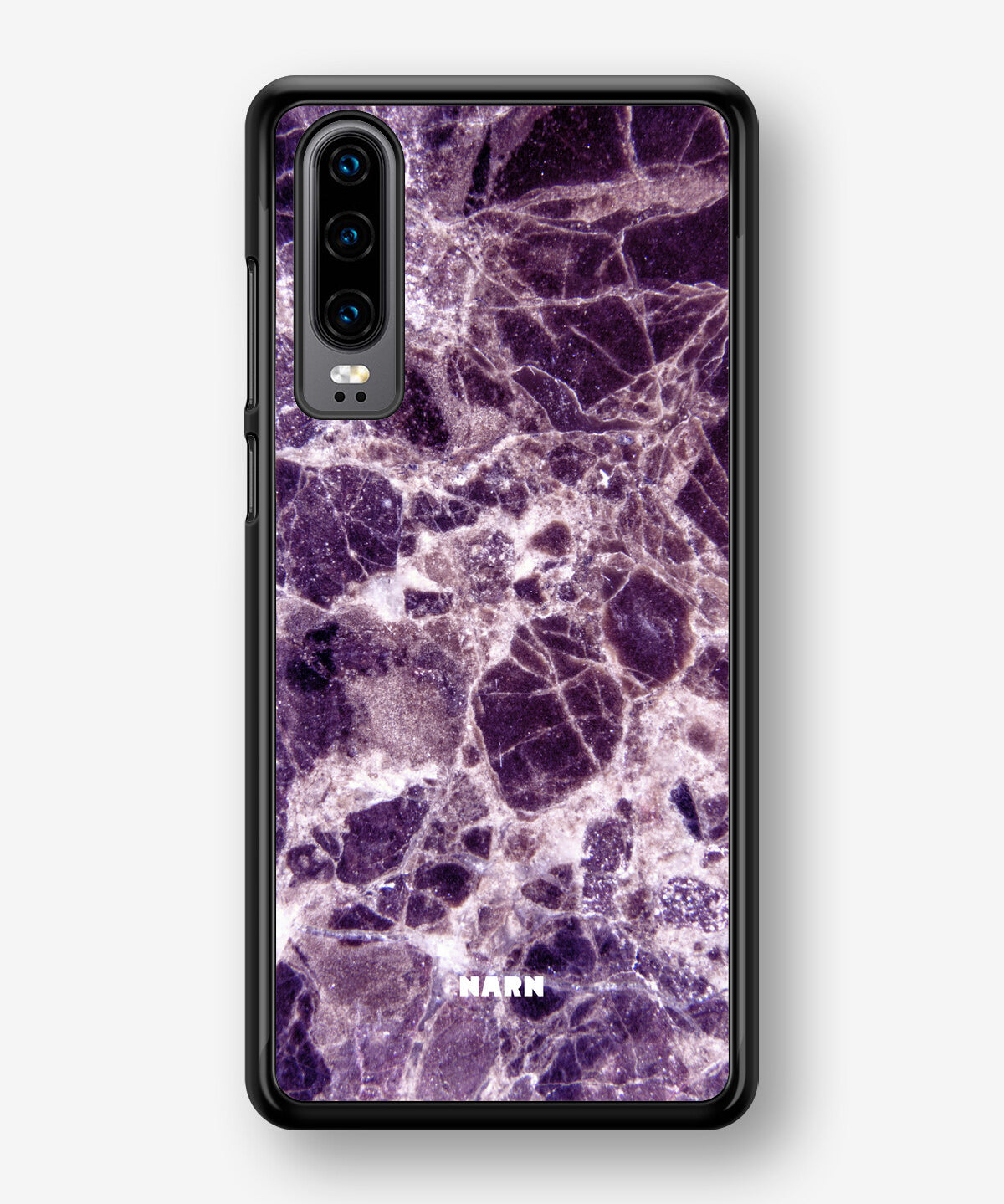 Huawei P30 Hard Case – Purple Marble - View 1