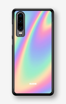 Huawei P30 Hard Case – Rainbow Haze - View 1