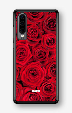 Huawei P30 Hard Case – Red Roses - View 1