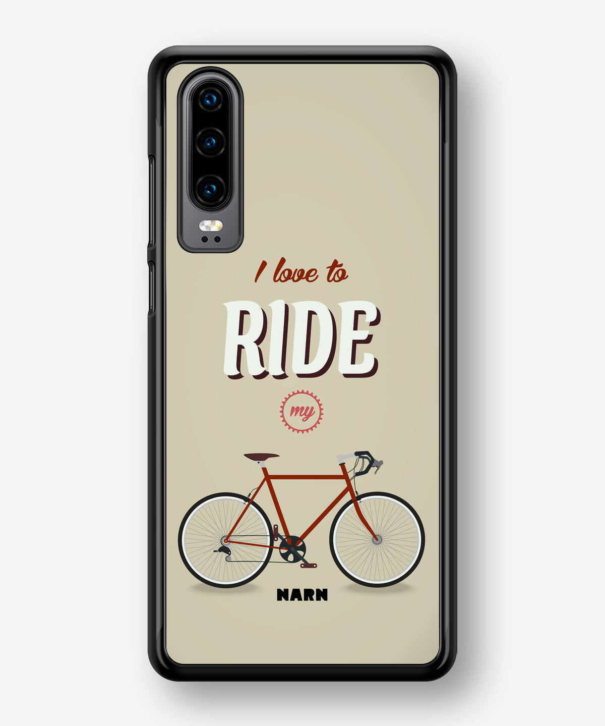 Huawei P30 Hard Case – Ride My Bicycle - View 1