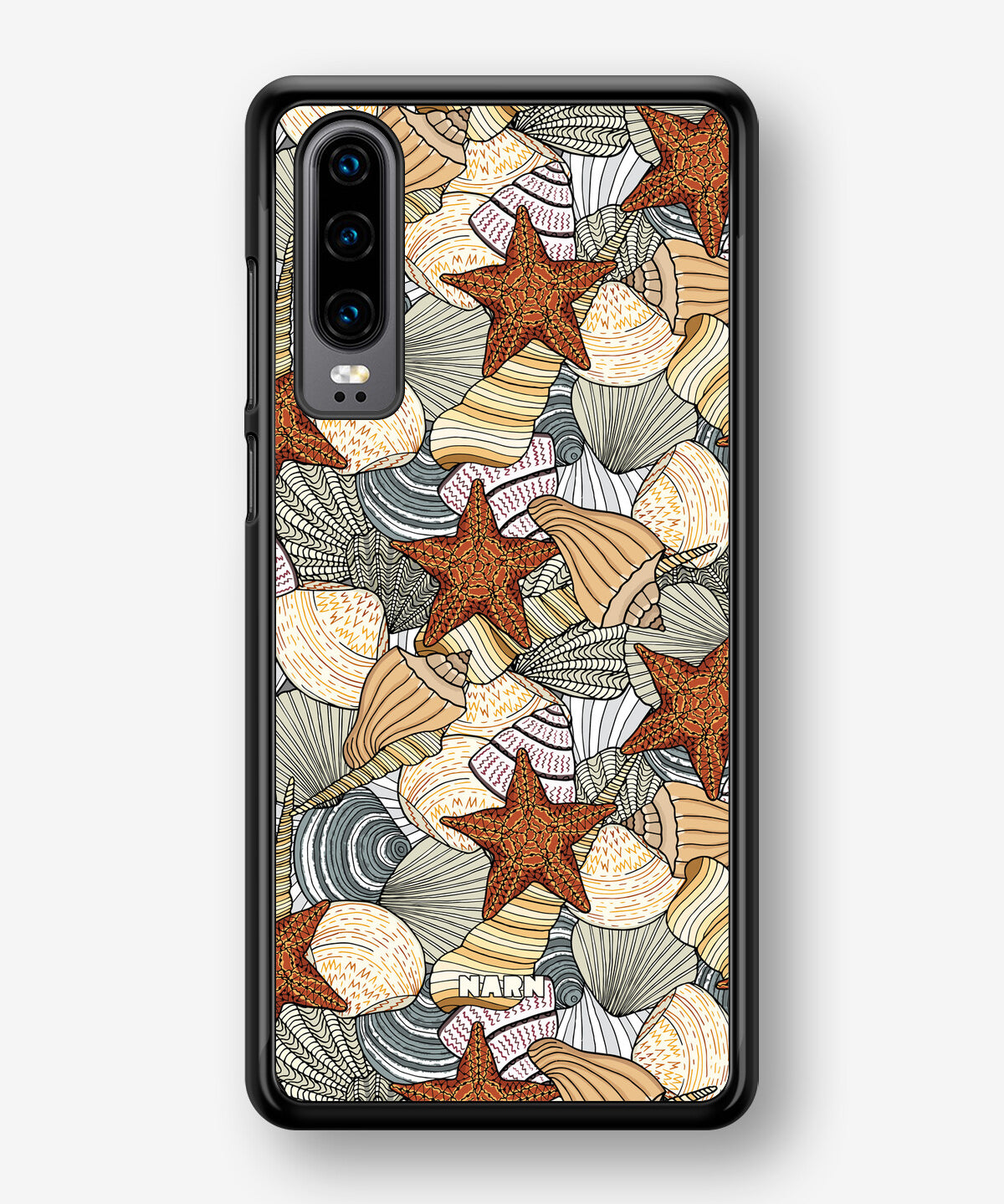 Huawei P30 Hard Case – Sea Shells - View 1
