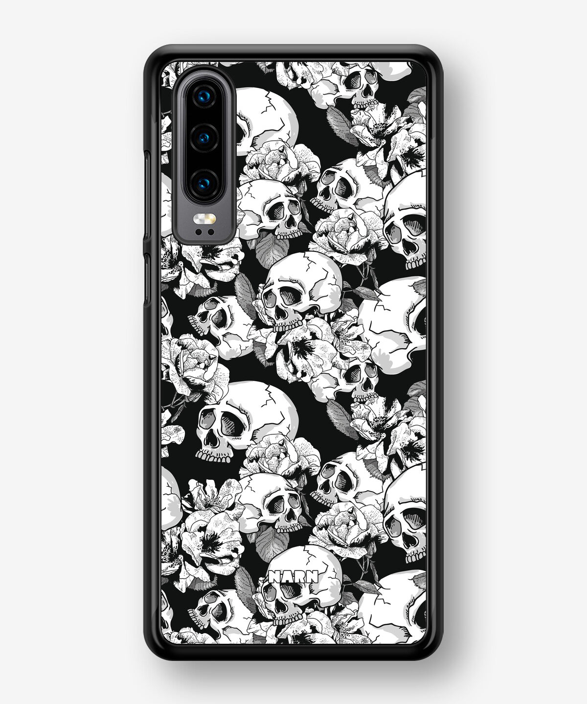 Huawei P30 Hard Case – Skull Garden - View 1