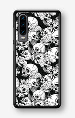 Huawei P30 Hard Case – Skull Garden - View 1