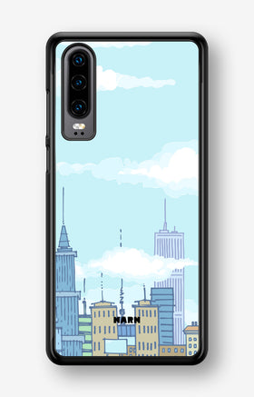 Huawei P30 Hard Case – Skyline - View 1