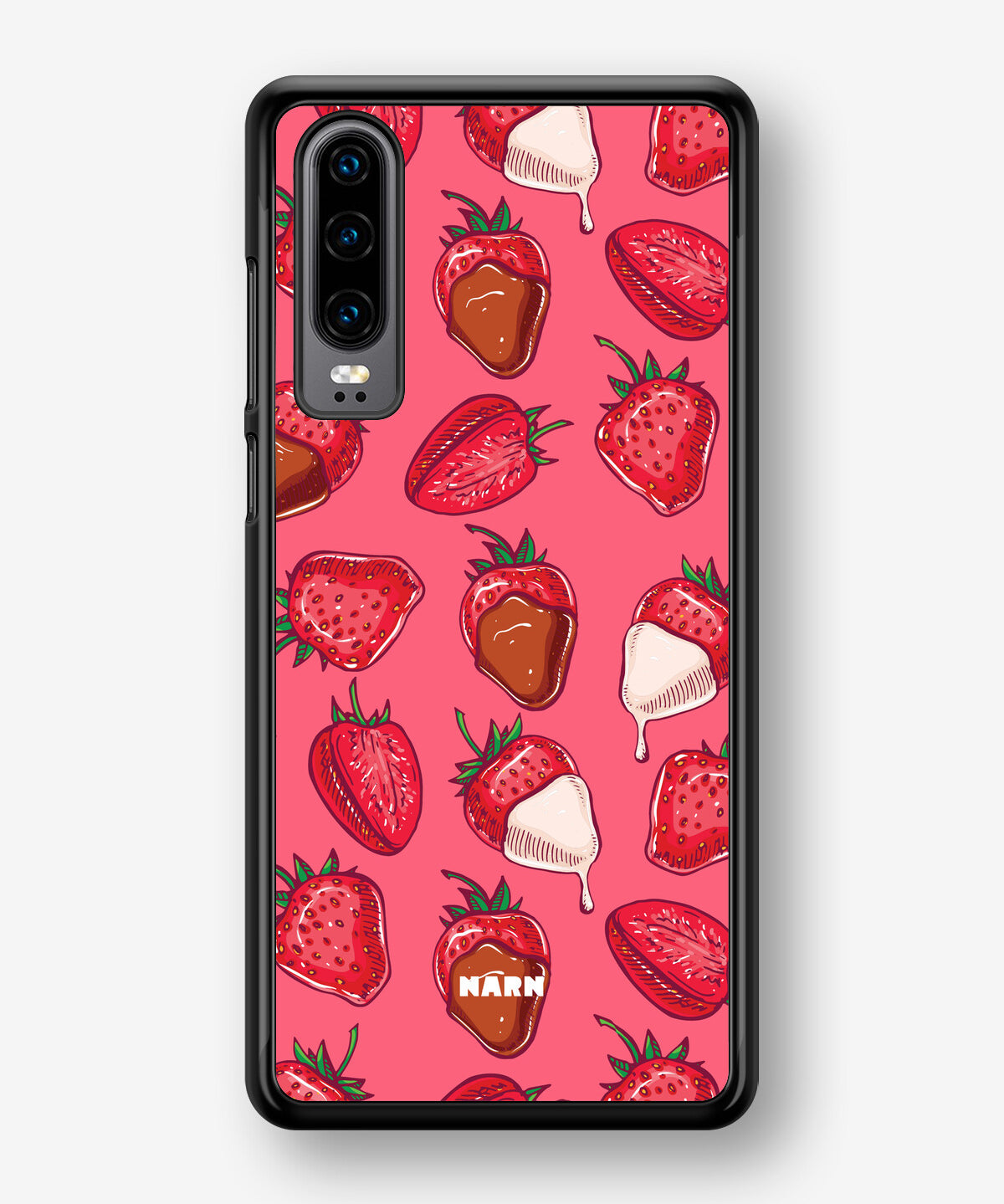 Huawei P30 Hard Case – Strawberry Chocolate - View 1