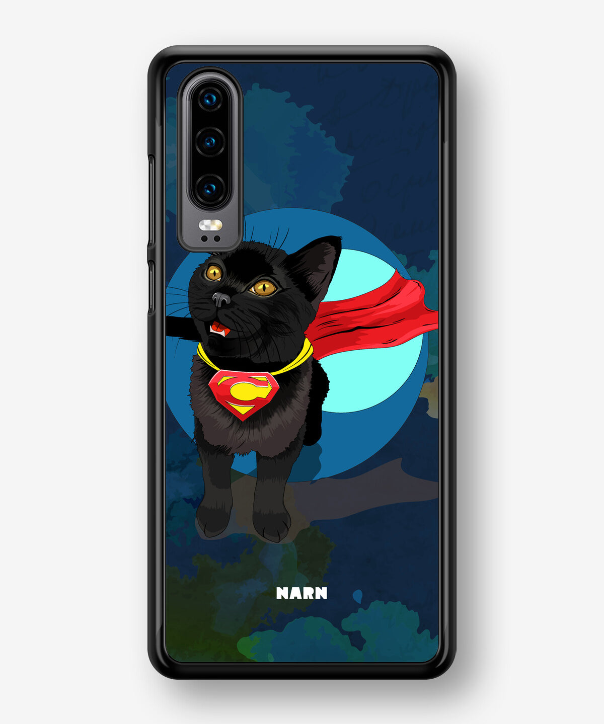 Huawei P30 Hard Case – Super Cat - View 1