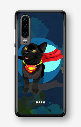 Huawei P30 Hard Case – Super Cat - View 1