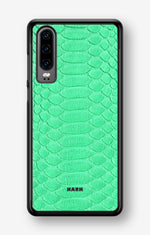 Huawei P30 Hard Case – Turquoise Snake - View 1