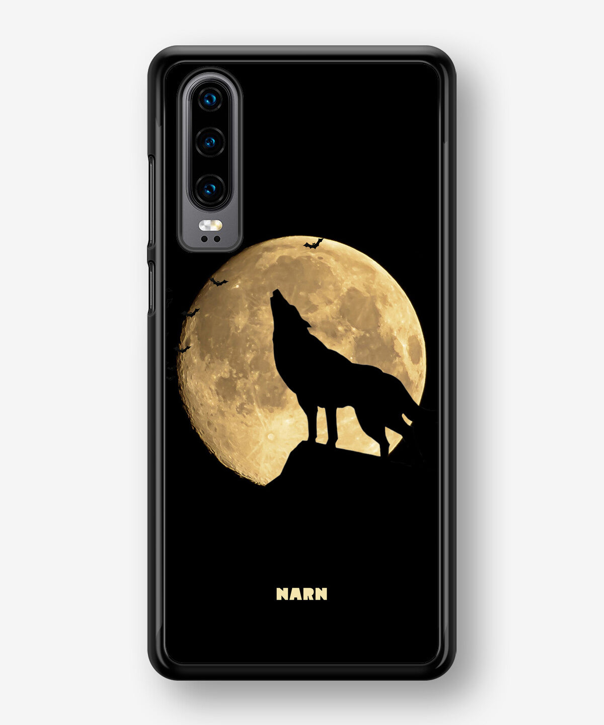 Huawei P30 Hard Case – Wolf - View 1
